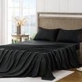 Ultra Soft Brushed Microfiber Bed Sheet Set | Deep Pocket Hotel Luxury Sheets | Cooling & Breathable | 3/4 Piece Set