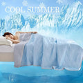 Dual-Sided Cooling Blanket | Lightweight Summer Blanket | All-Season Comfort for Hot Sleepers