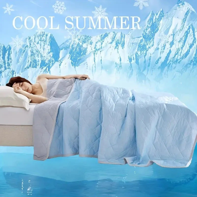 Dual-Sided Cooling Blanket | Lightweight Summer Blanket | All-Season Comfort for Hot Sleepers