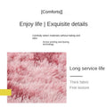 Ultra Soft Silk & Wool Area Rug | Plush Solid Color Carpet | Anti-Slip Bedroom & Living Room Floor Mat | Machine Washable