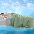 Dual-Sided Cooling Blanket | Lightweight Summer Blanket | All-Season Comfort for Hot Sleepers