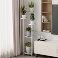 5-Tier Metal Plant Stand | Indoor Corner Planter Shelf | Anti-Slip Feet | Home & Office Decor