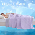 Dual-Sided Cooling Blanket | Lightweight Summer Blanket | All-Season Comfort for Hot Sleepers